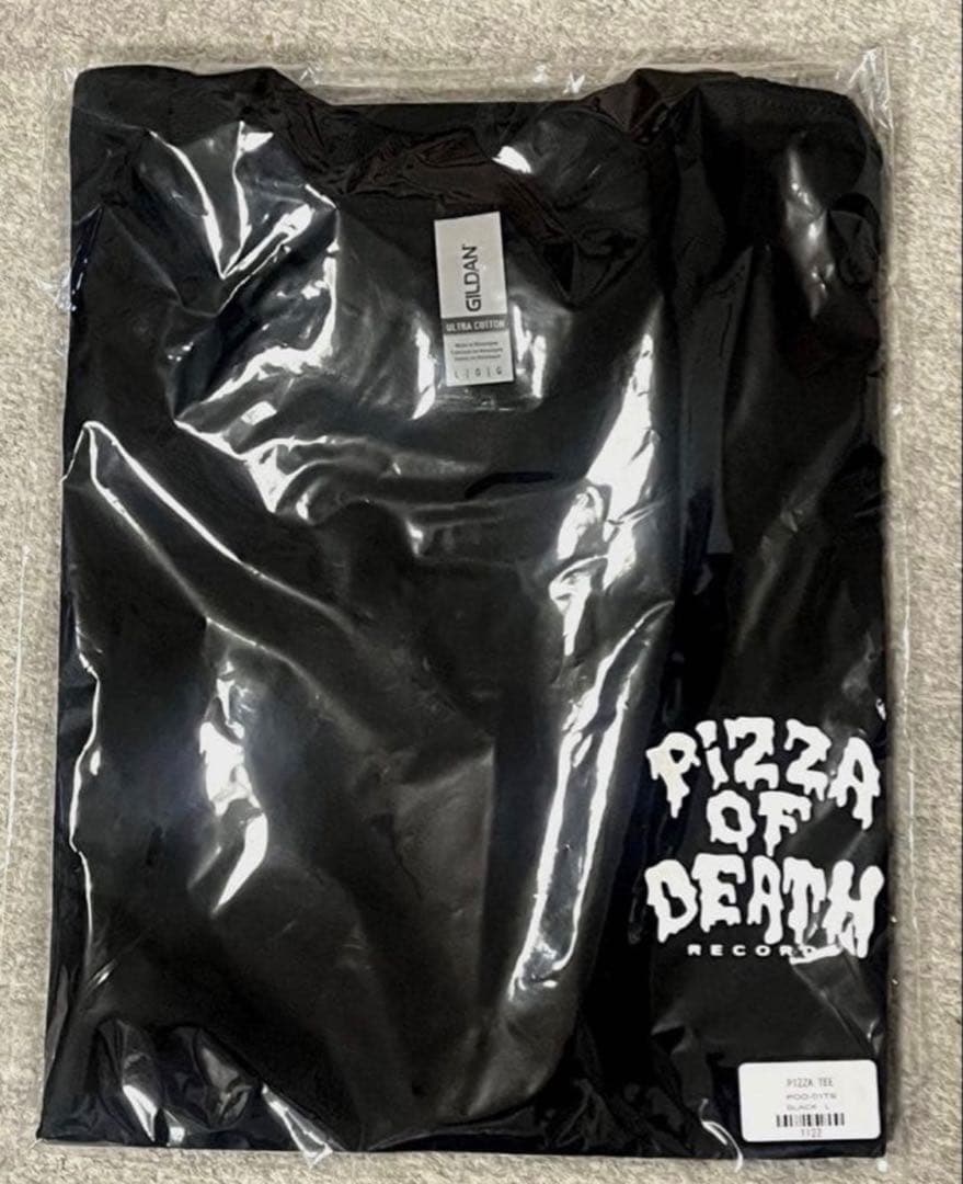 【新品未使用】PIZZAOFDEATH ピザオブデス Tシャツ【ブラック】