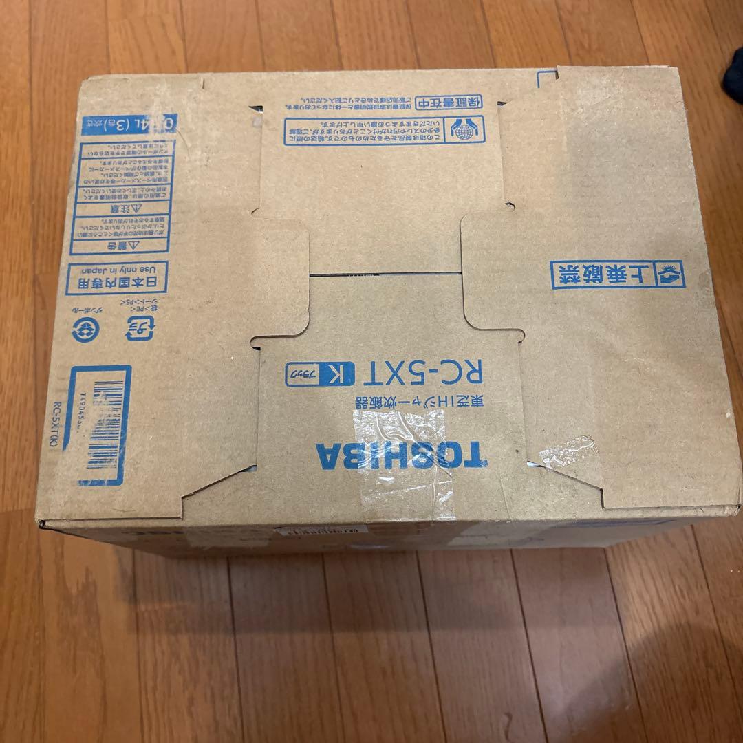 TOSHIBA IHジャー炊飯器 ブラック　RC-5XT K
