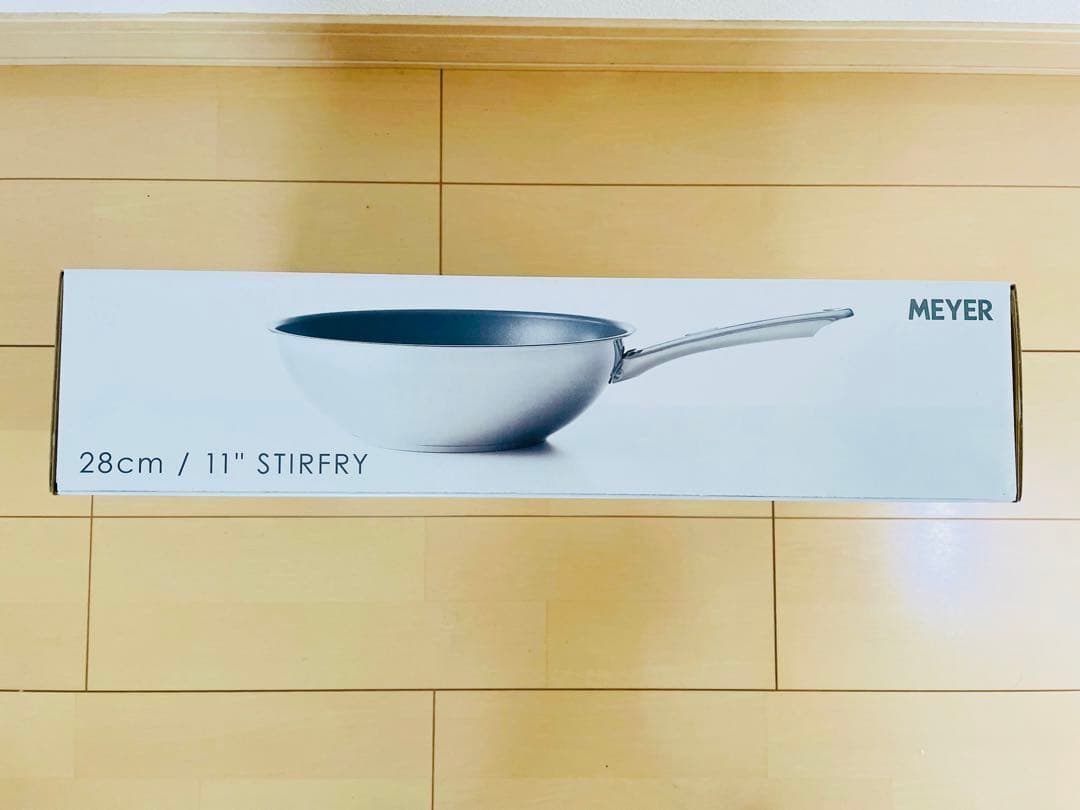 1新品未使用MEYER MAXIM ステンレス深型フライパン 28cm