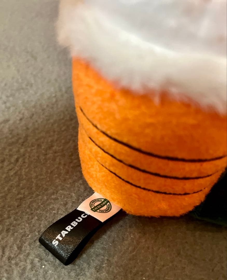 スターバックス 日本未発売 フラペチーノ パンプキン マスコット