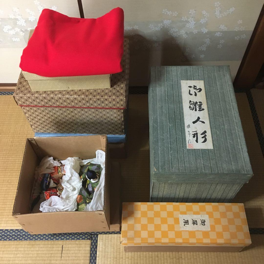 【直接引き取り限定】　雛人形　　大橋弌峰　　七段フルセット　　京都　伝統工芸