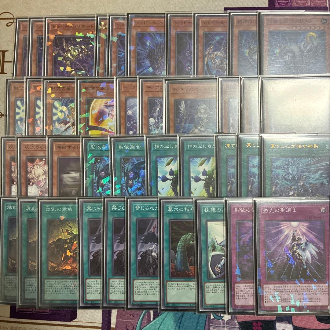 遊戯王　シャドール　デッキ　デッキパーツ　ターミナルワールド3