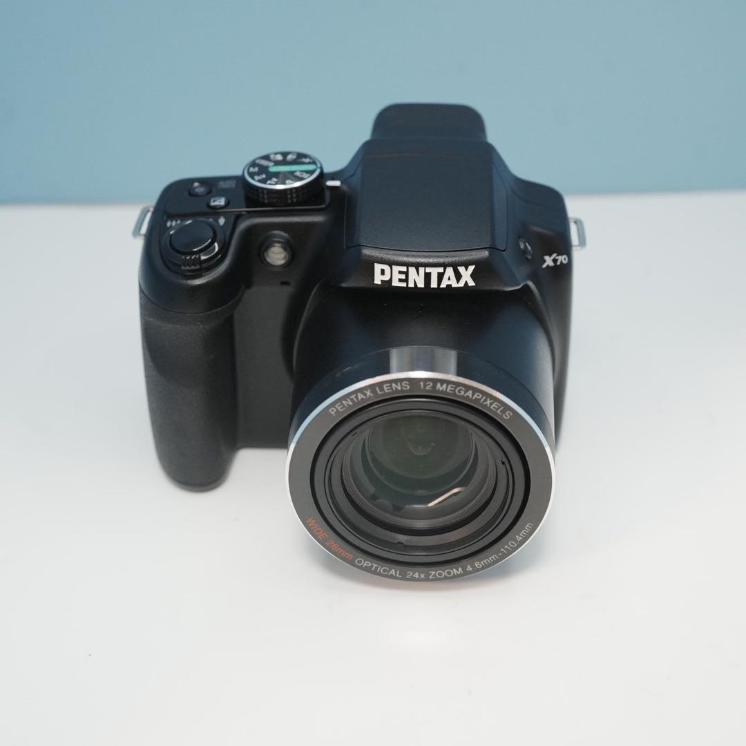 PENTAX X70 デジカメ スマホ転送OK 美品 a5074