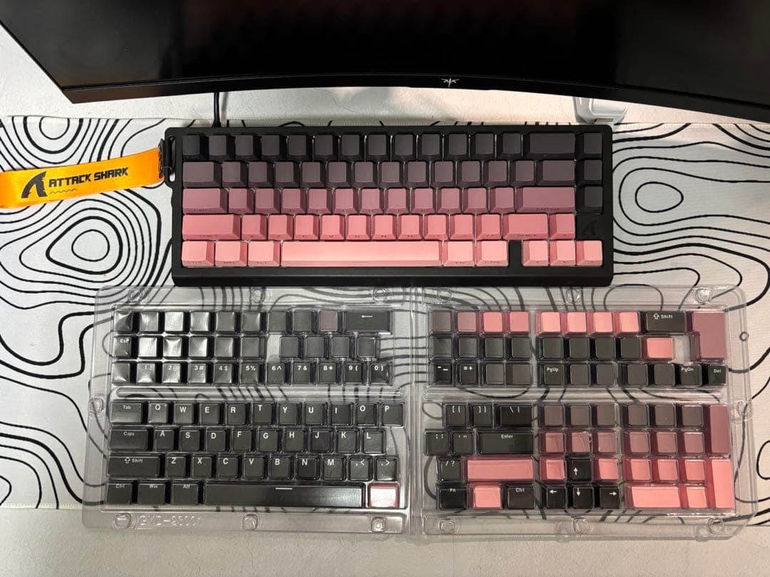 いきしちにATTACK SHARK X68HE