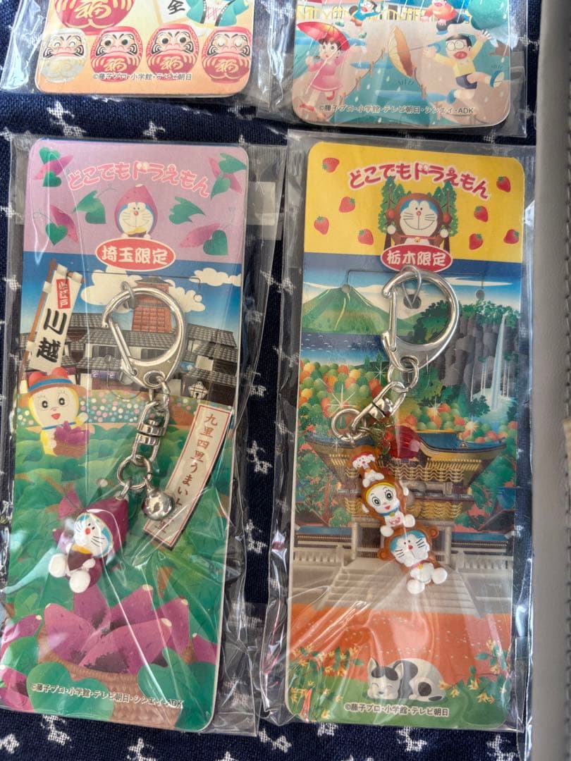 ドラえもん　ご当地ストラップ　地方限定10点　まとめ売り