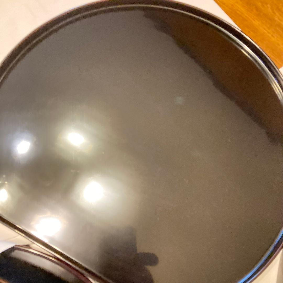 御膳　6枚　漆器　会津塗り