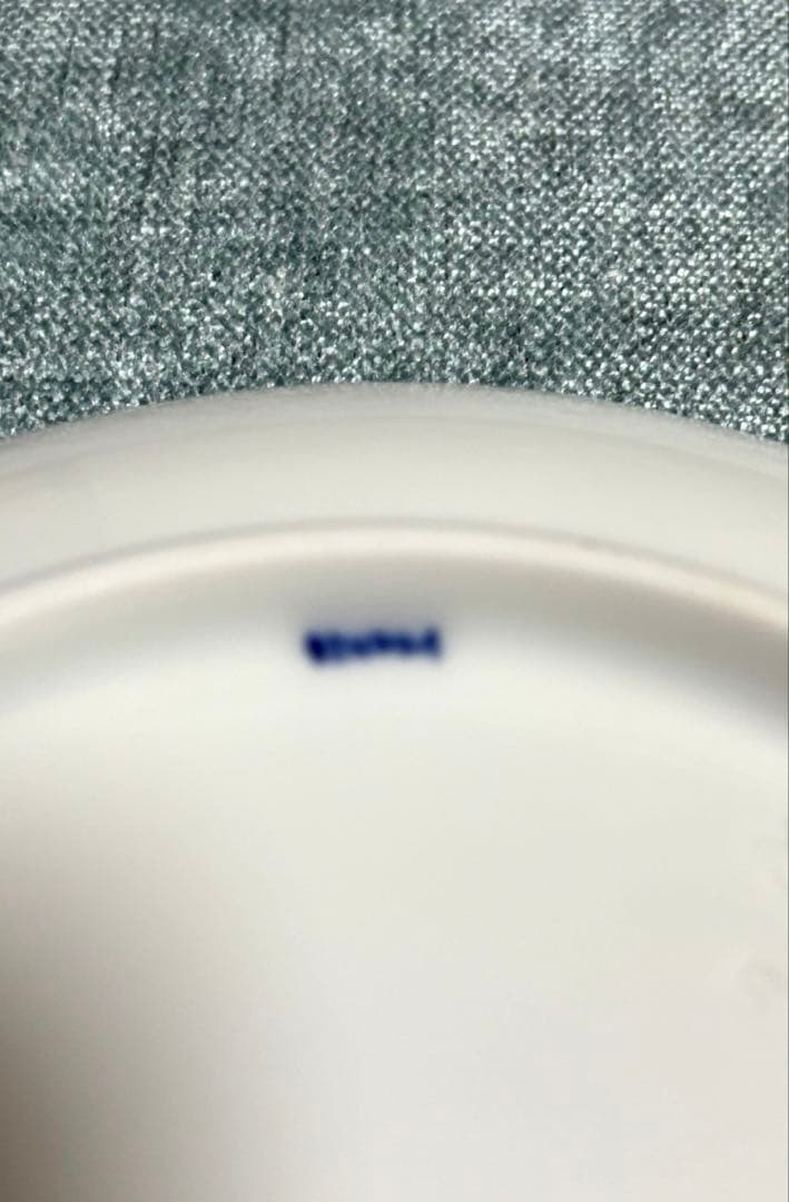 未使用品　マイセン　ブルーオーキッド18cmプレート