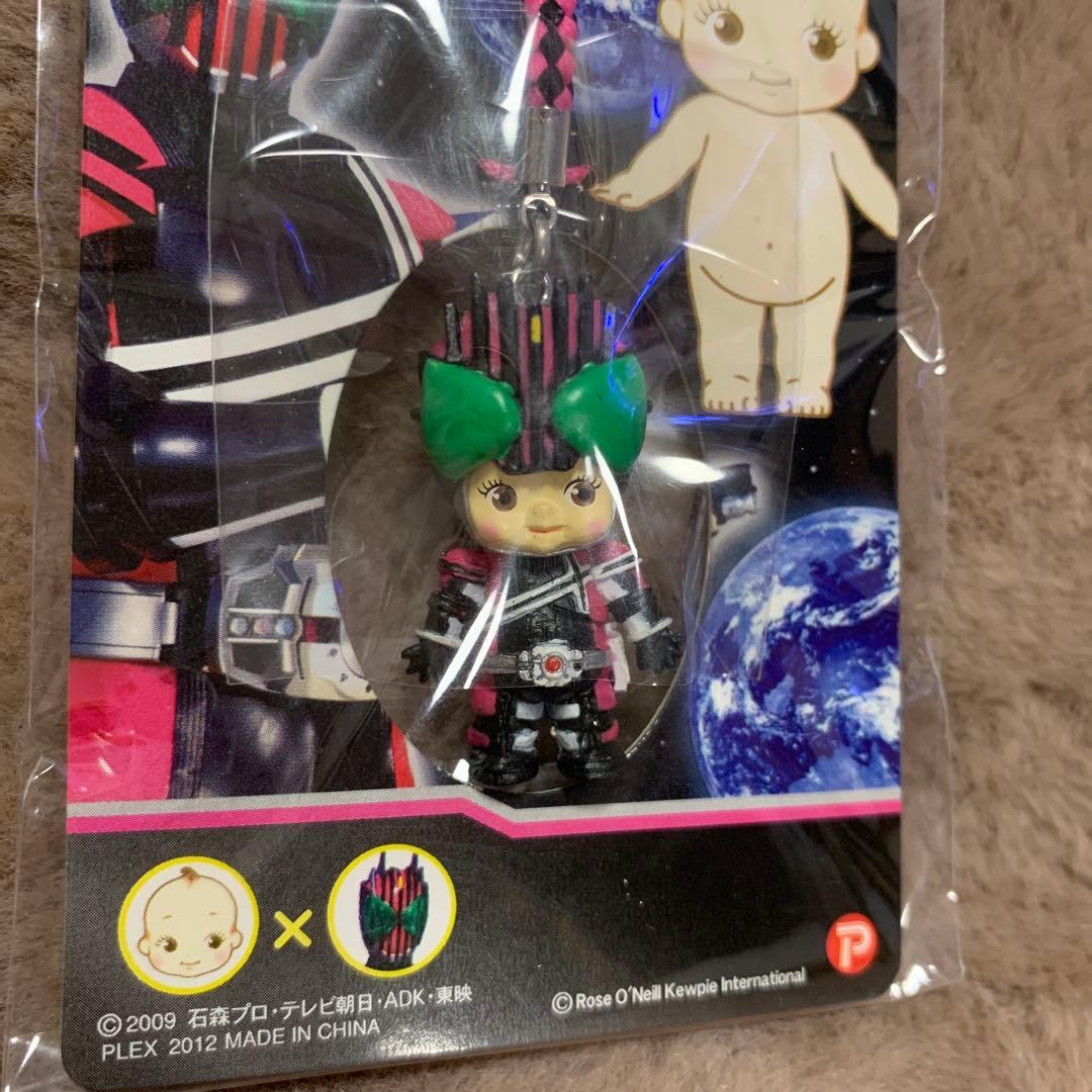 キュージョン　仮面ライダーディケイド　キューピー　根付けストラップ