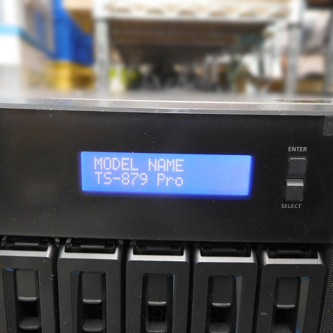 【動作OK】高性能NAS QNAP TS-879Pro
