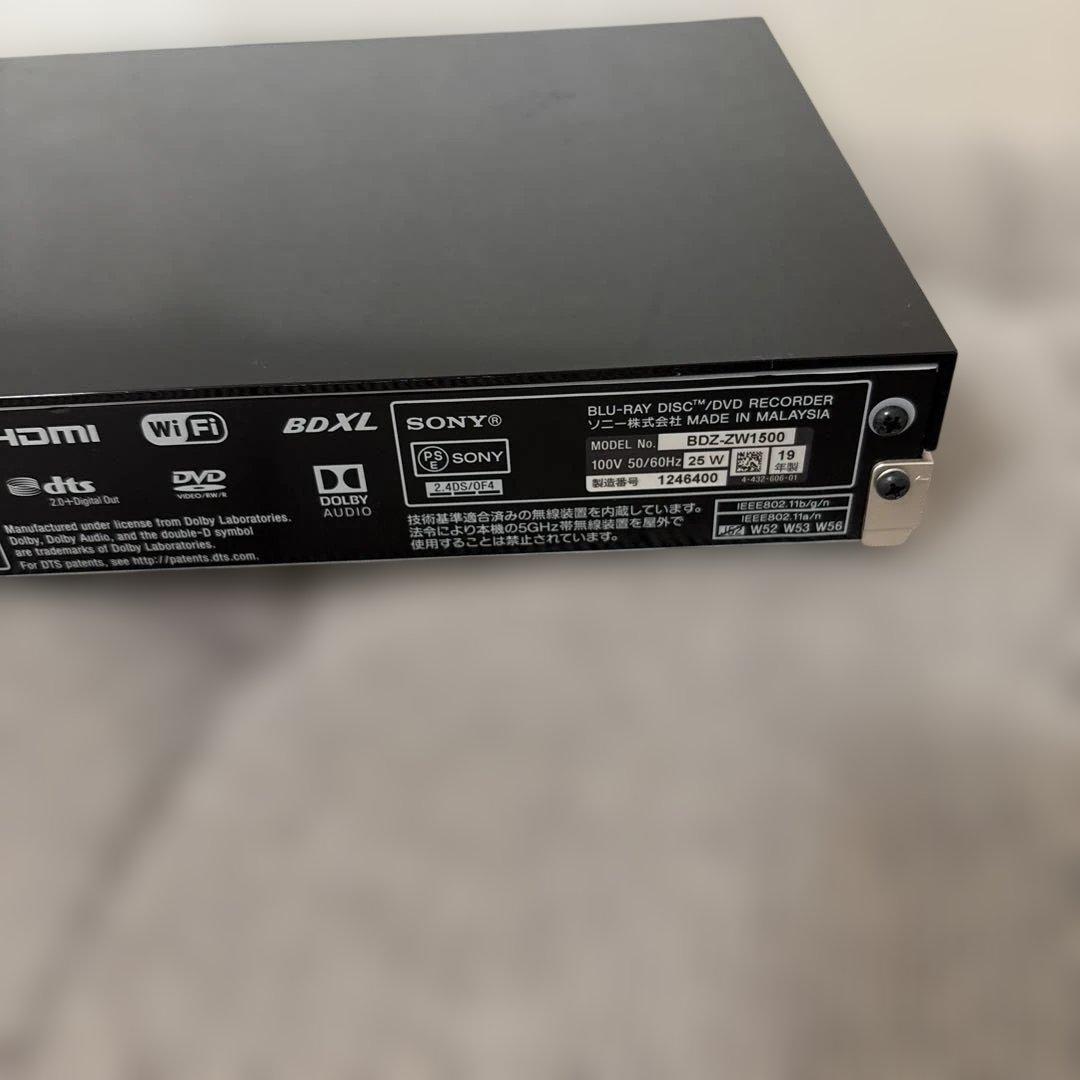 値下げ 2月末まで出品 SONY 4Kブルーレイレコーダー