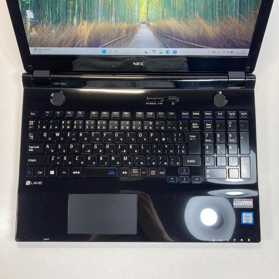 NEC エヌイーシー ノートパソコン i3 SSD Windows11 PC