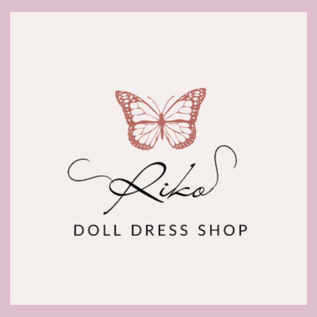 リカちゃんサイズ　お姫様ドレス　アイスブルー　22㎝ドール服　氷雪姫　手作り