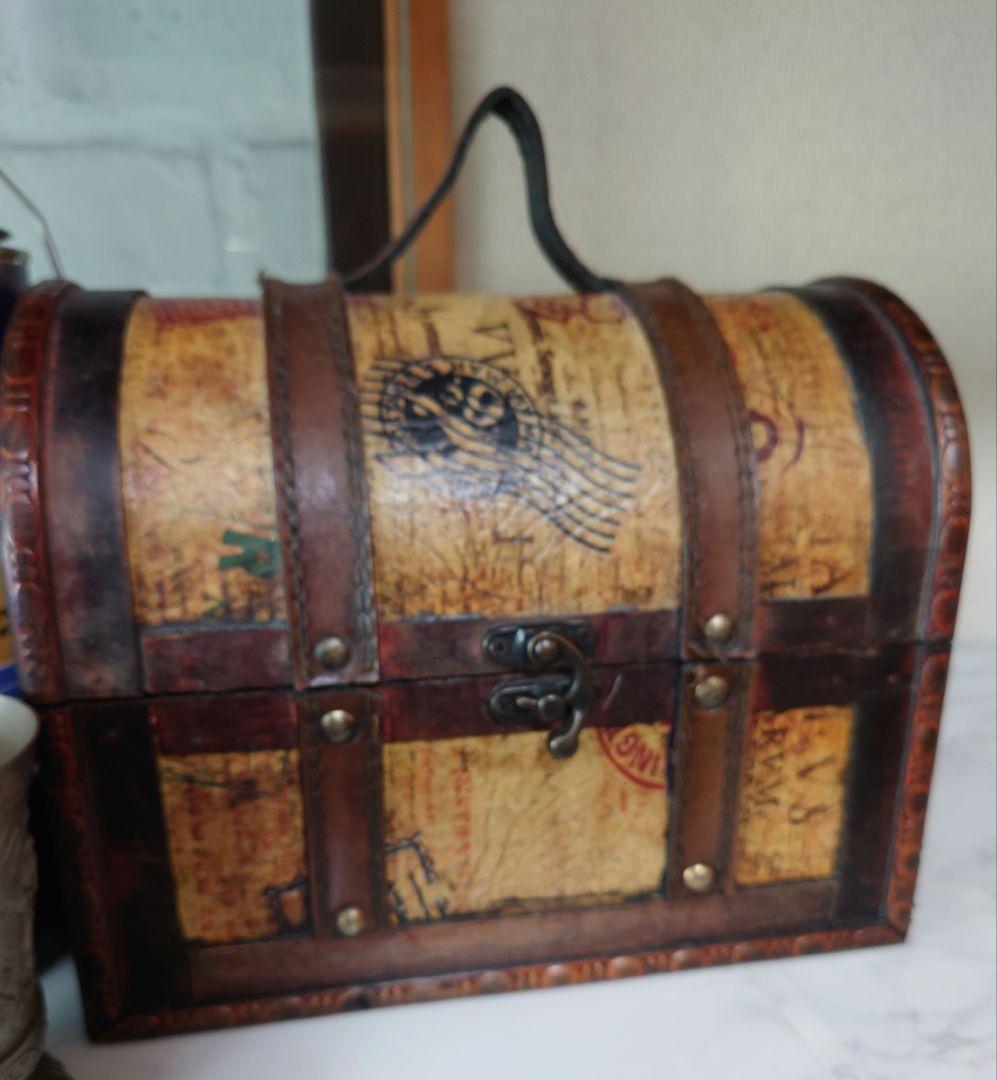 アンティーク宝箱　雑貨セット