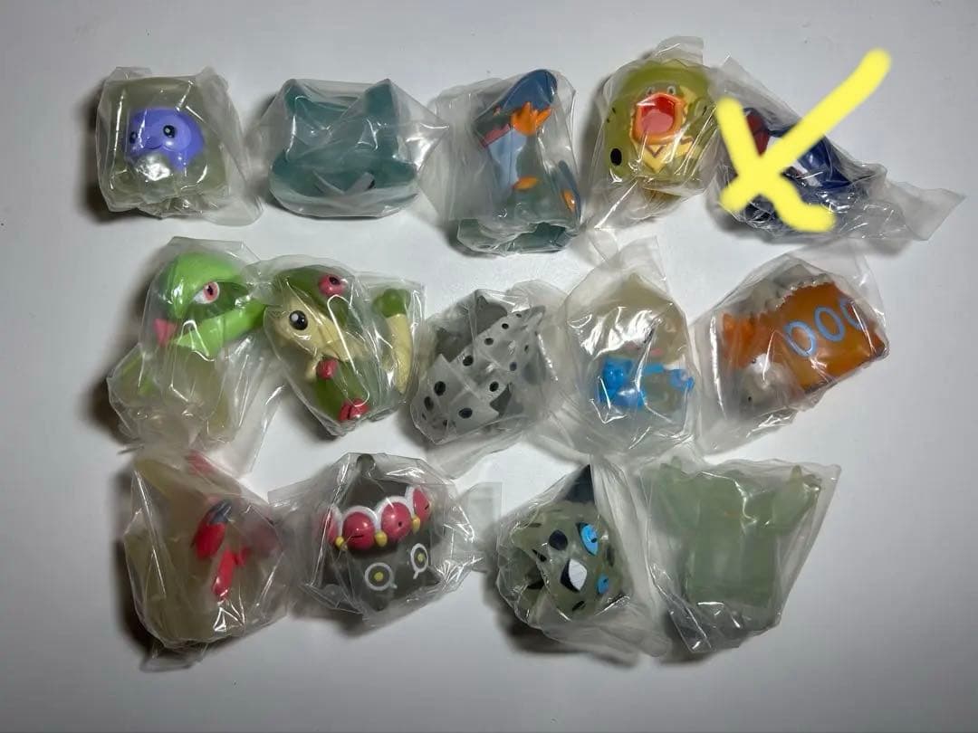 バラ売り可【未開封クリア】ポケモンキッズ　アドバンス7 クリアセット　13体