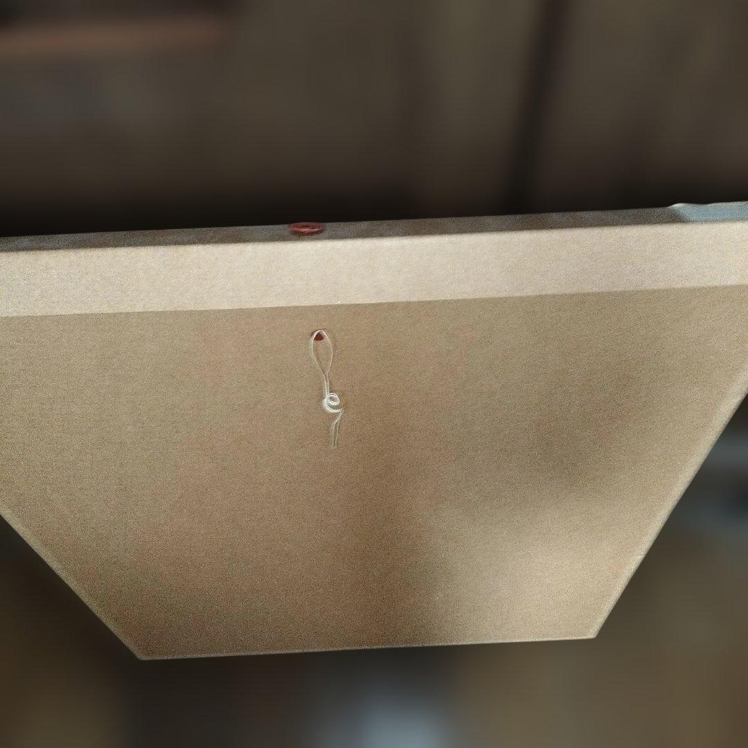 鶴田一郎「ブルーストライプシャツ」リトグラフ　版画