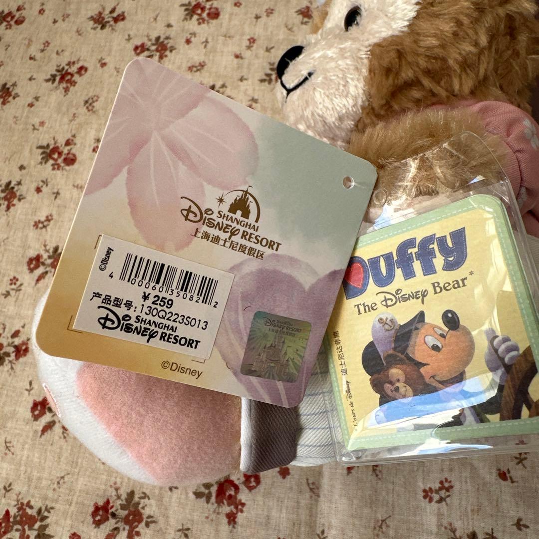 上海ディズニー❤️春日　ダッフィーシェリーメイぬいぐるみssセット