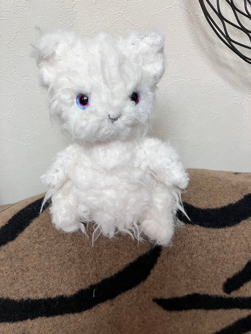 白猫ぬいぐるみ 白ネコ　シロネコ