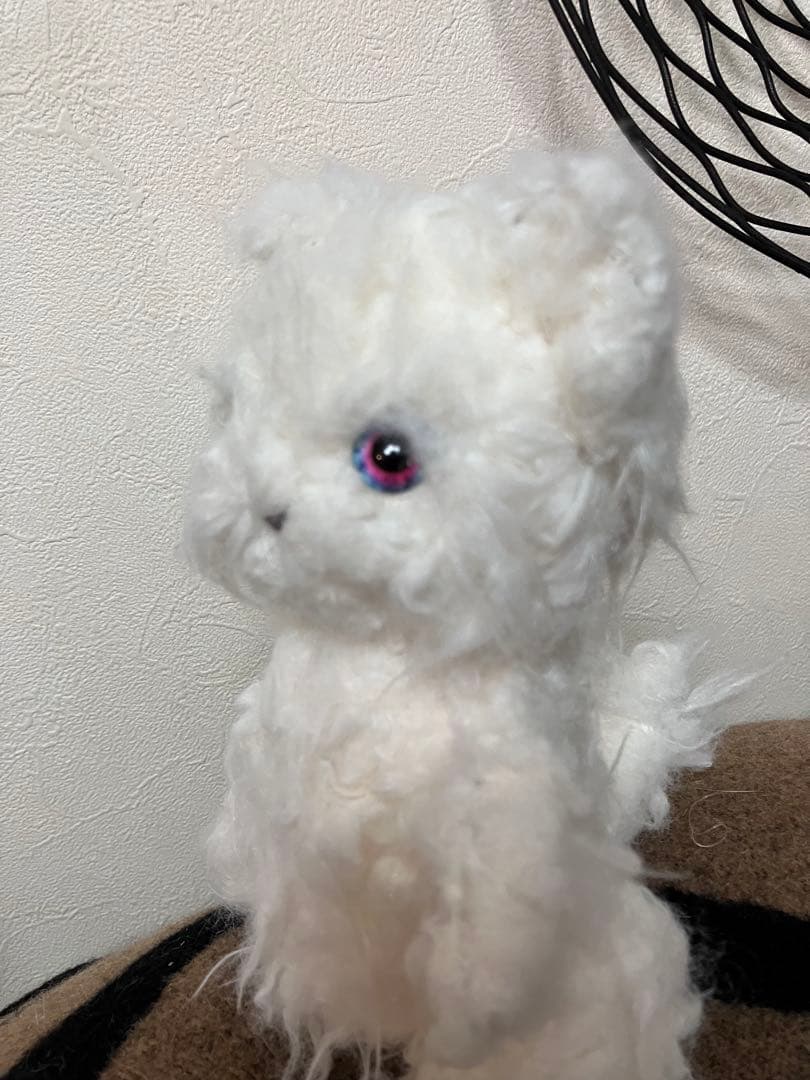 白猫ぬいぐるみ 白ネコ　シロネコ