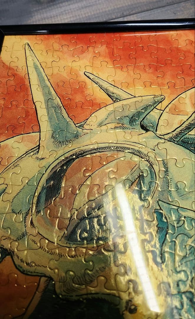 風の谷のナウシカ　廃盤限定品　美品　　　　　　　パズル(王蟲の脱殻の前で)