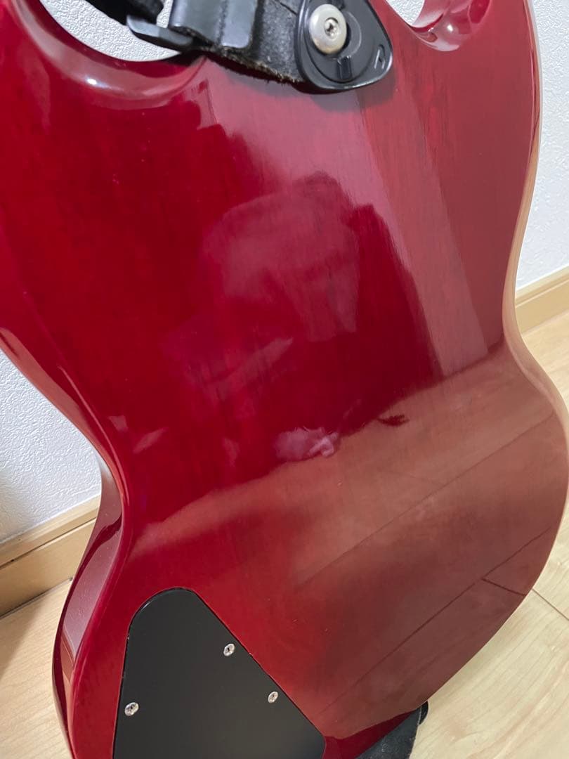 Epiphone SG エレキギター レッド　ピックアップ欠損