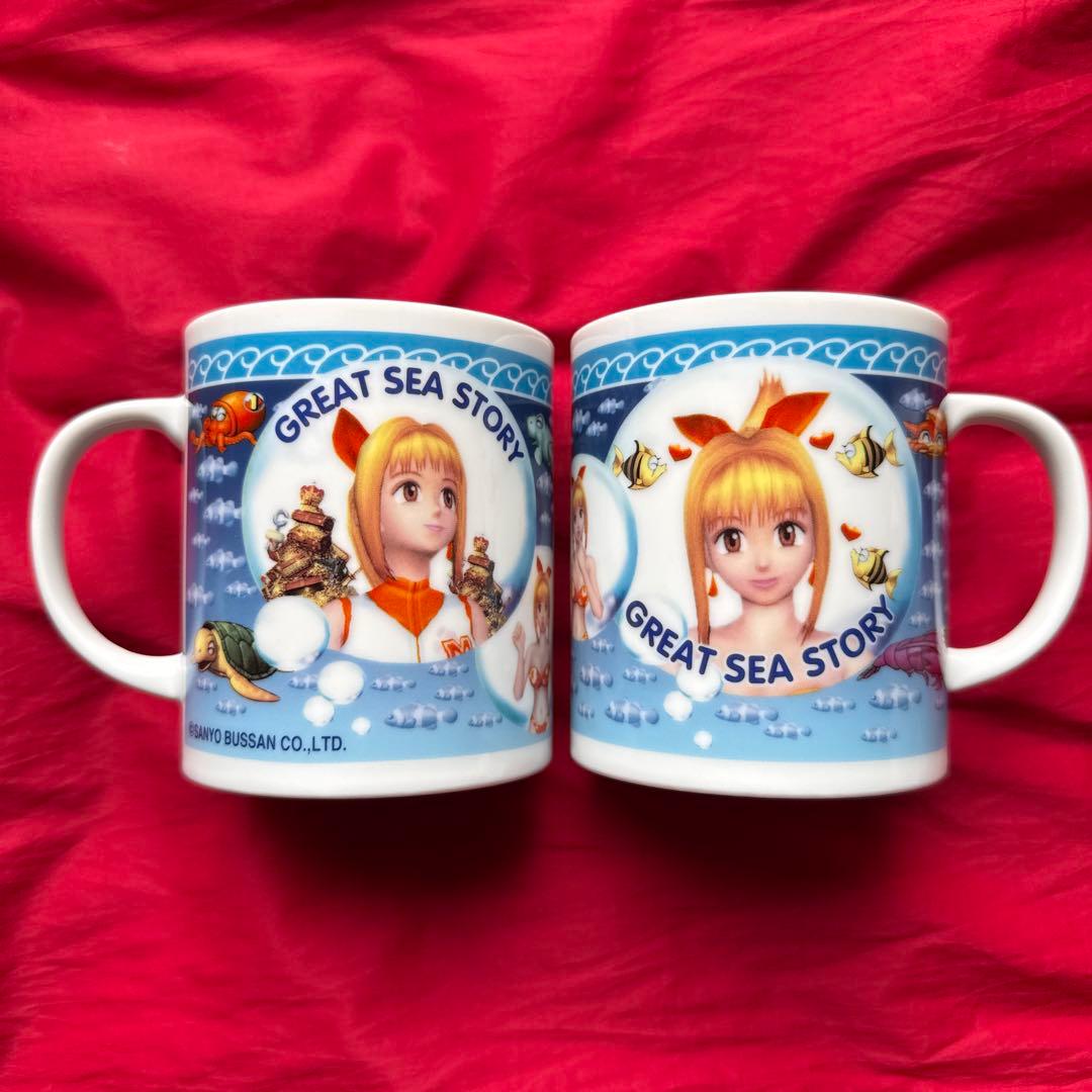 海物語 マグカップ マリンちゃん パチンコ 海物語 マグ 未使用 5個セット