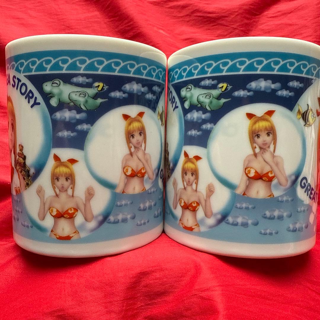 海物語 マグカップ マリンちゃん パチンコ 海物語 マグ 未使用 5個セット
