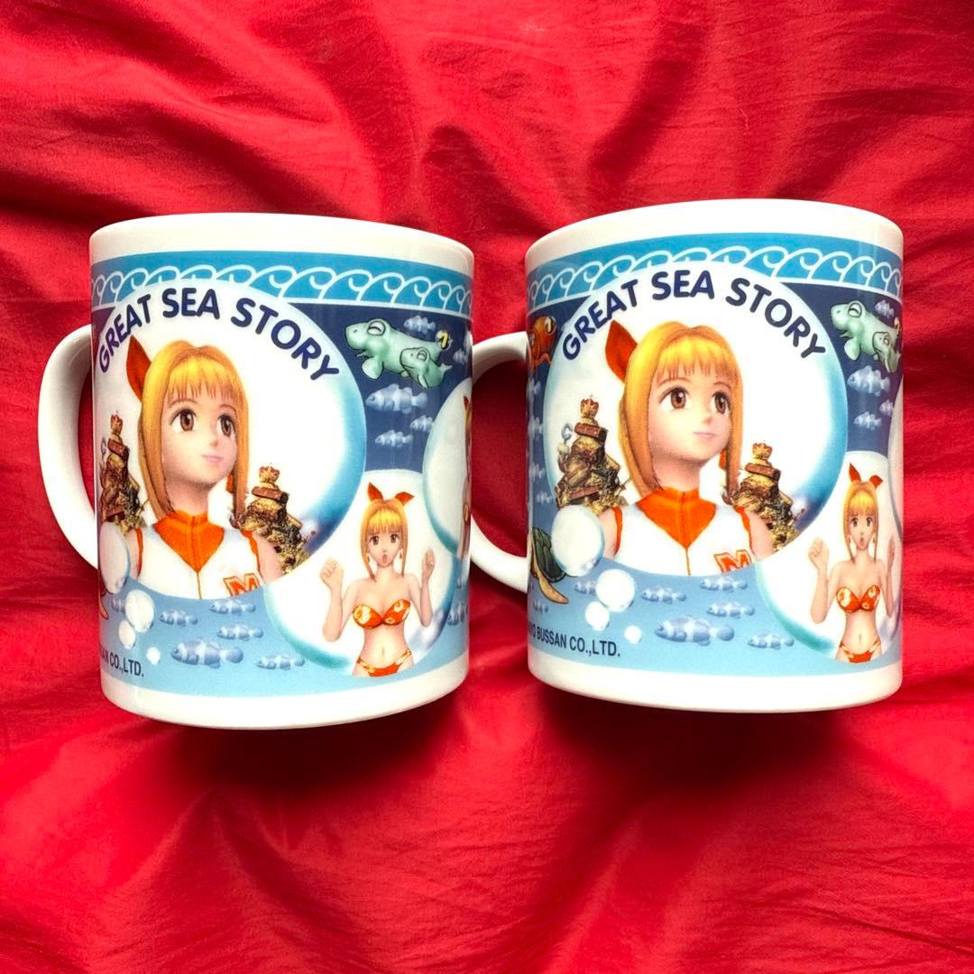 海物語 マグカップ マリンちゃん パチンコ 海物語 マグ 未使用 5個セット