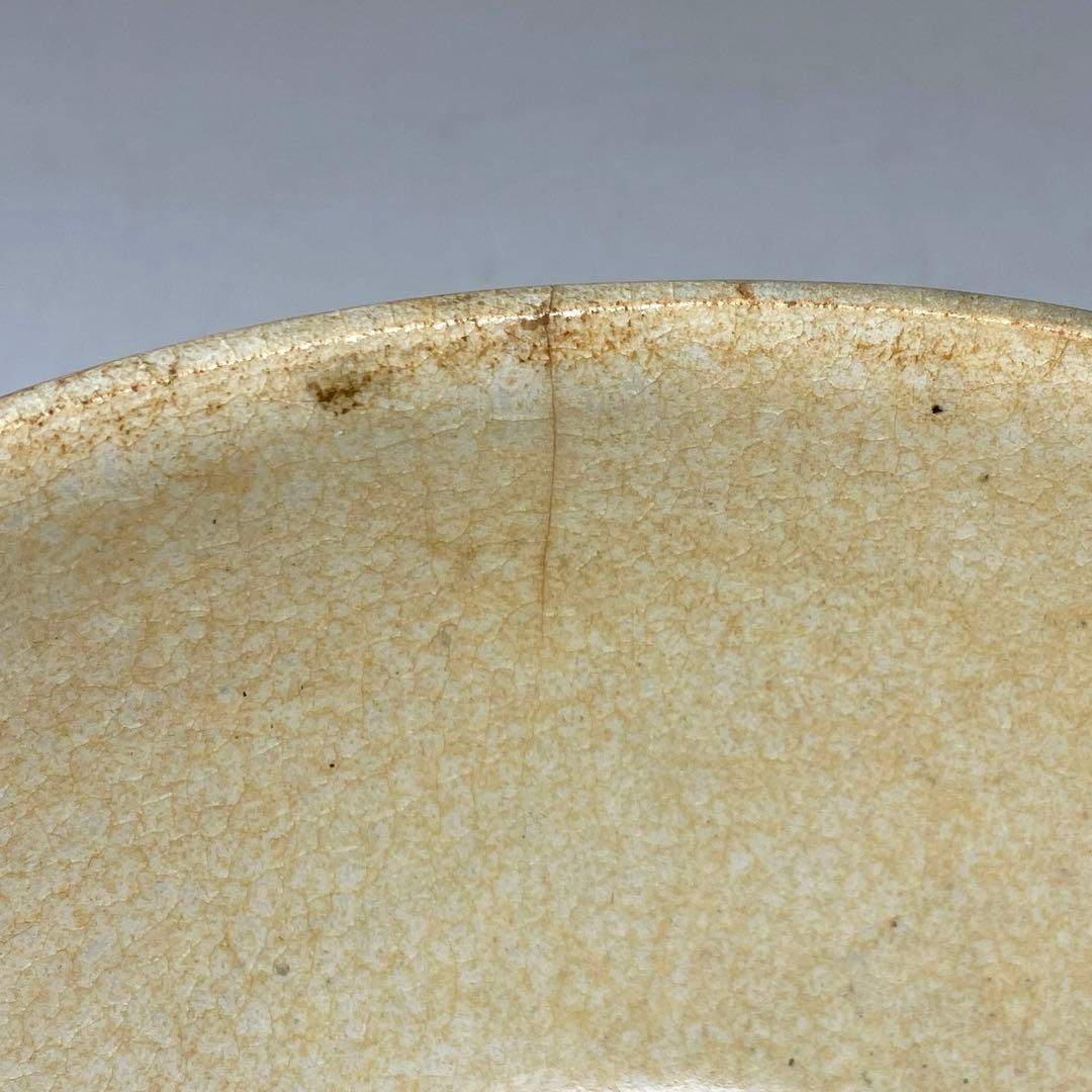 中国宋時代 宗白磁茶碗 w15cm 東キ7-1206②
