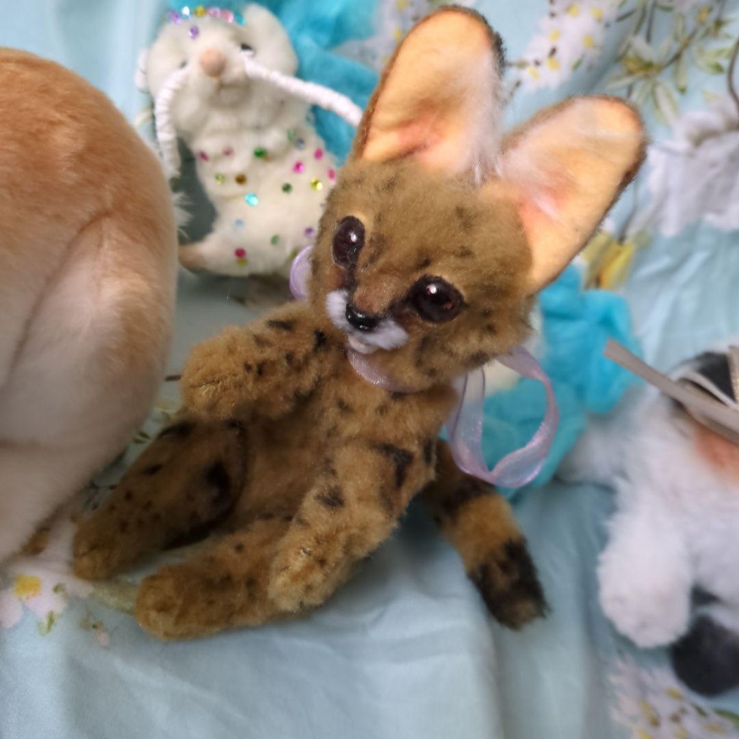 アートドール 創作人形 犬 作家 ぬいぐるみ ハンドメイド ハンドメイド