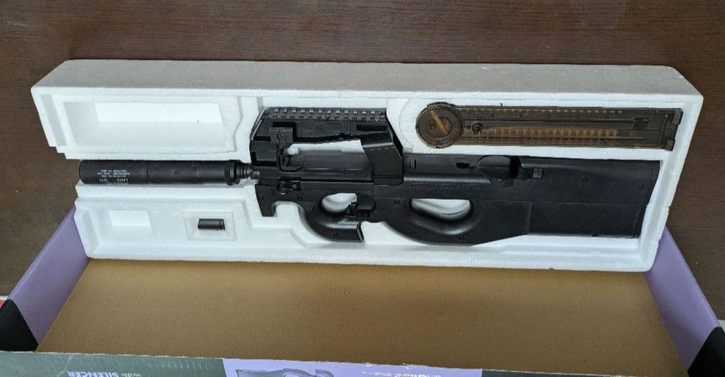 P-90TR 電動ガン サイレンサー付き