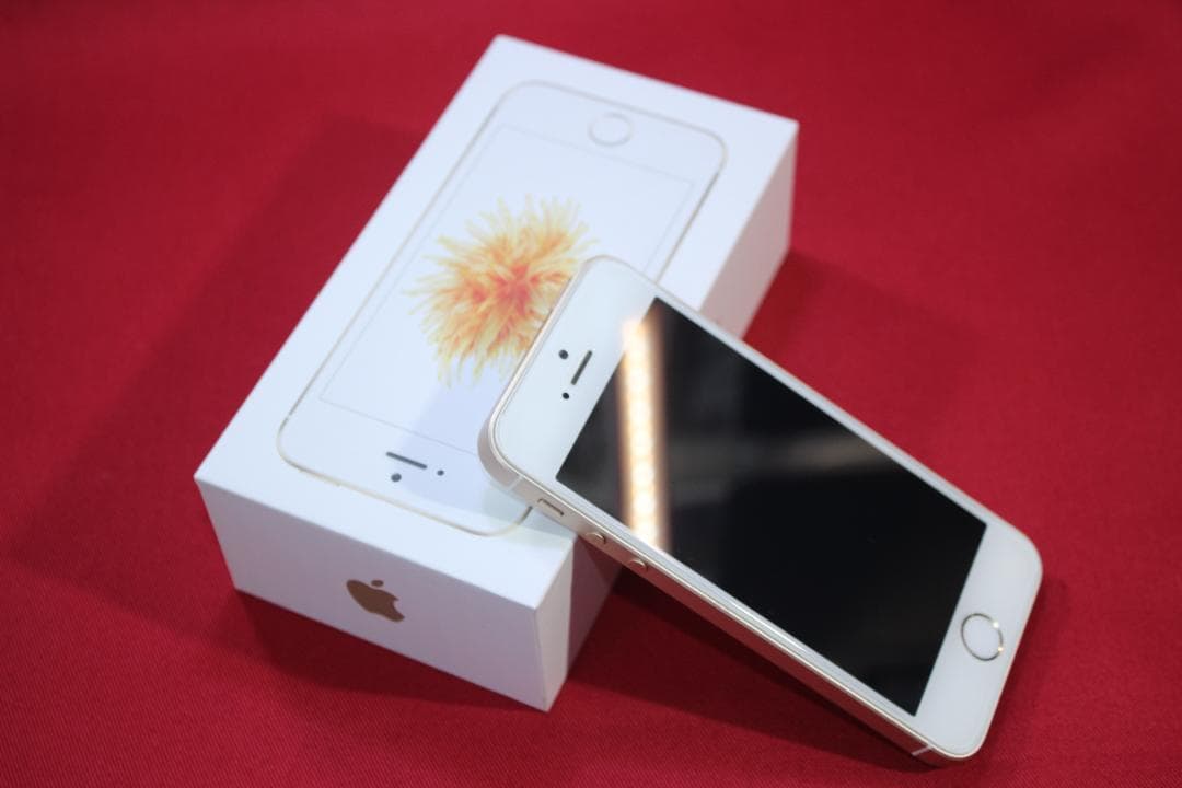 【再3・値下げ】iPhone SE (第1世代)32GB ゴールド+おまけ