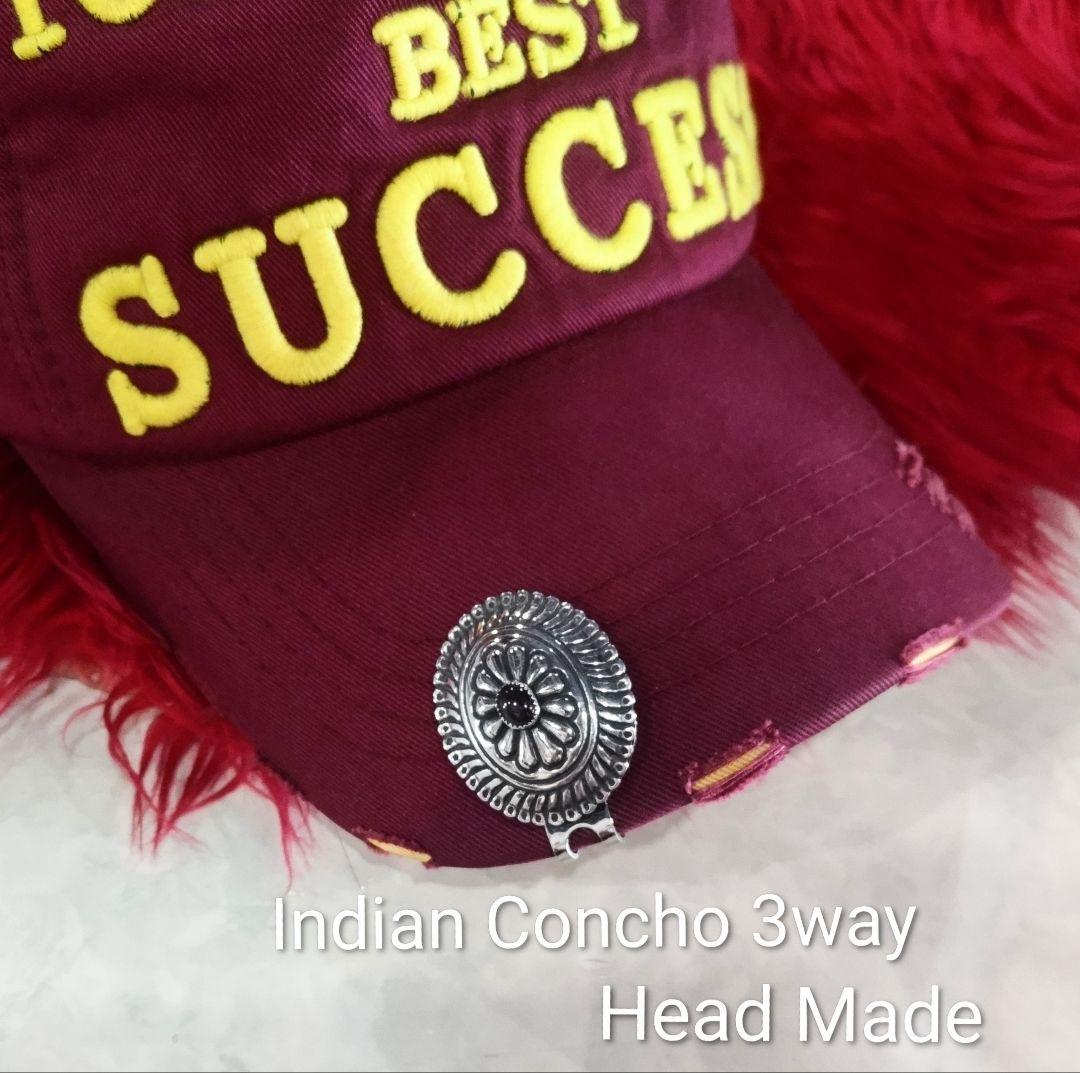 Indian Concho 3way アクセサリー Head Made