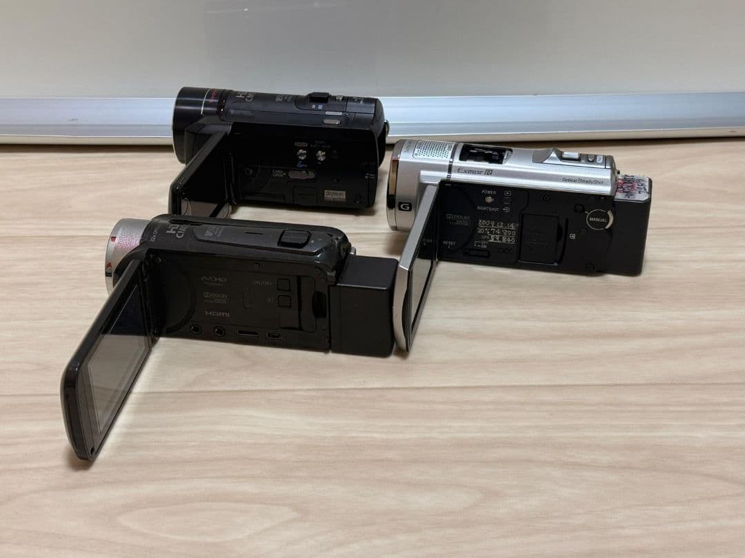 CANON、SONY IVIS HF R42、VixiA HF10A ジャンク