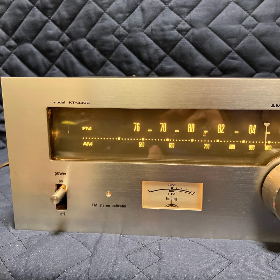 【如月価格】《完動品トリオ　KT3300 AM-FM ステレオチューナ