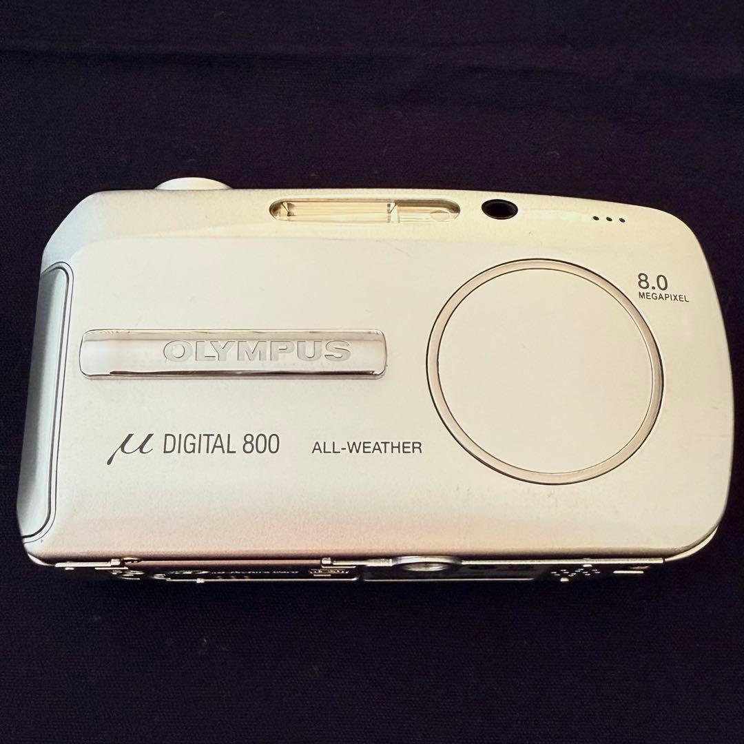 【動作確認済】OLYMPUS μ DIGITAL 800 デジタルカメラ