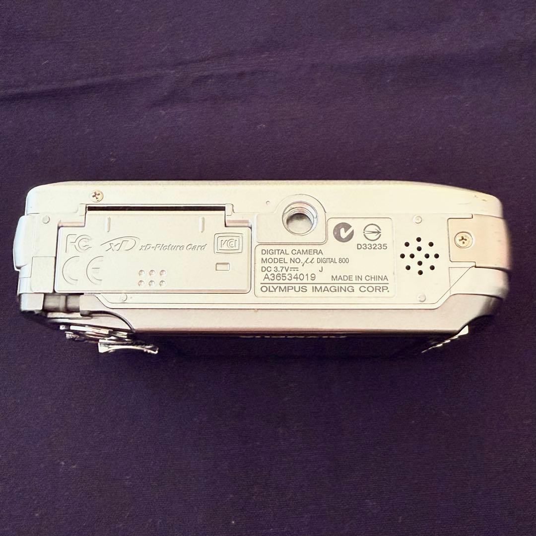 【動作確認済】OLYMPUS μ DIGITAL 800 デジタルカメラ