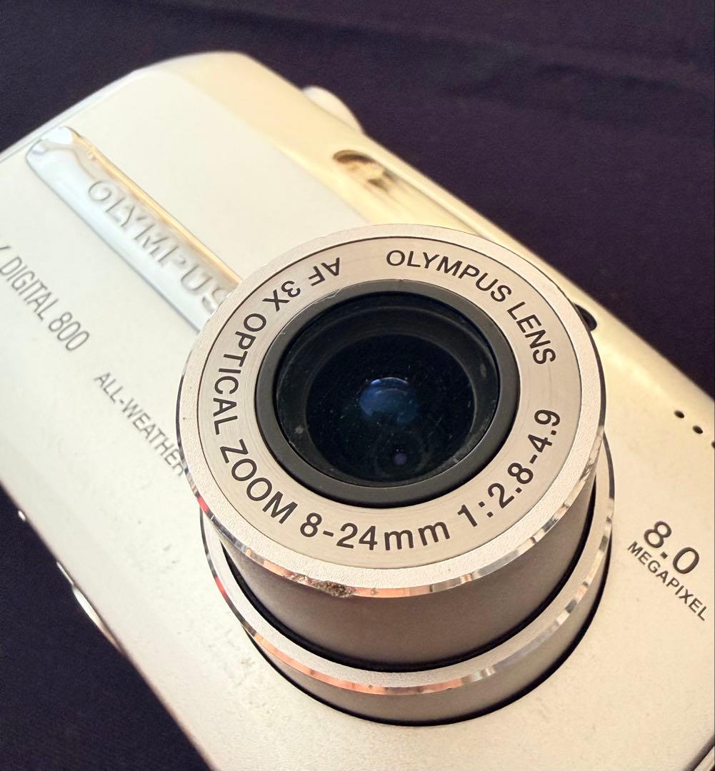 【動作確認済】OLYMPUS μ DIGITAL 800 デジタルカメラ