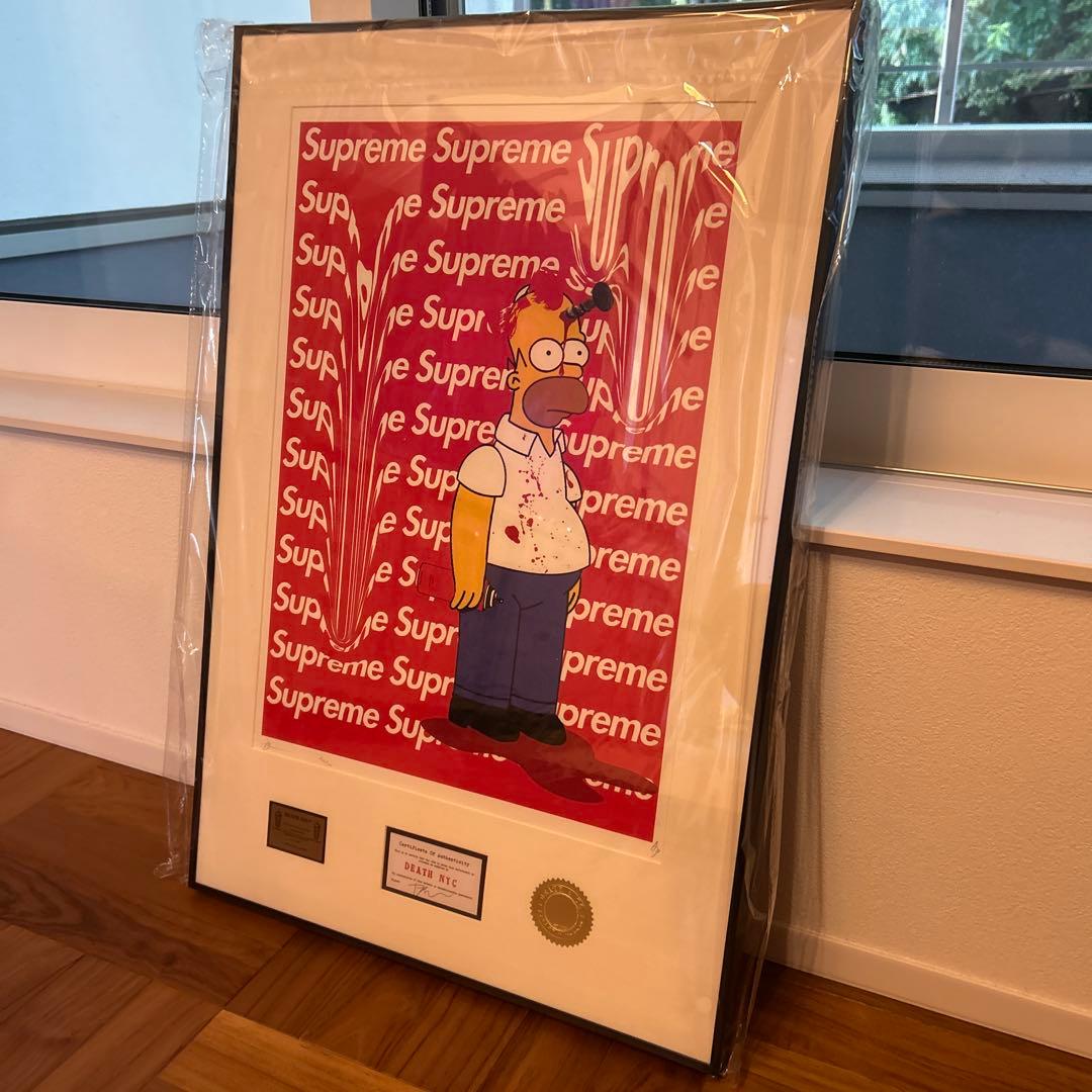 DEATH NYC アート　額装済み