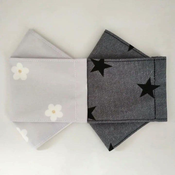 ハンドメイド　インナーマスク　布マスク　大臣型　生地見本