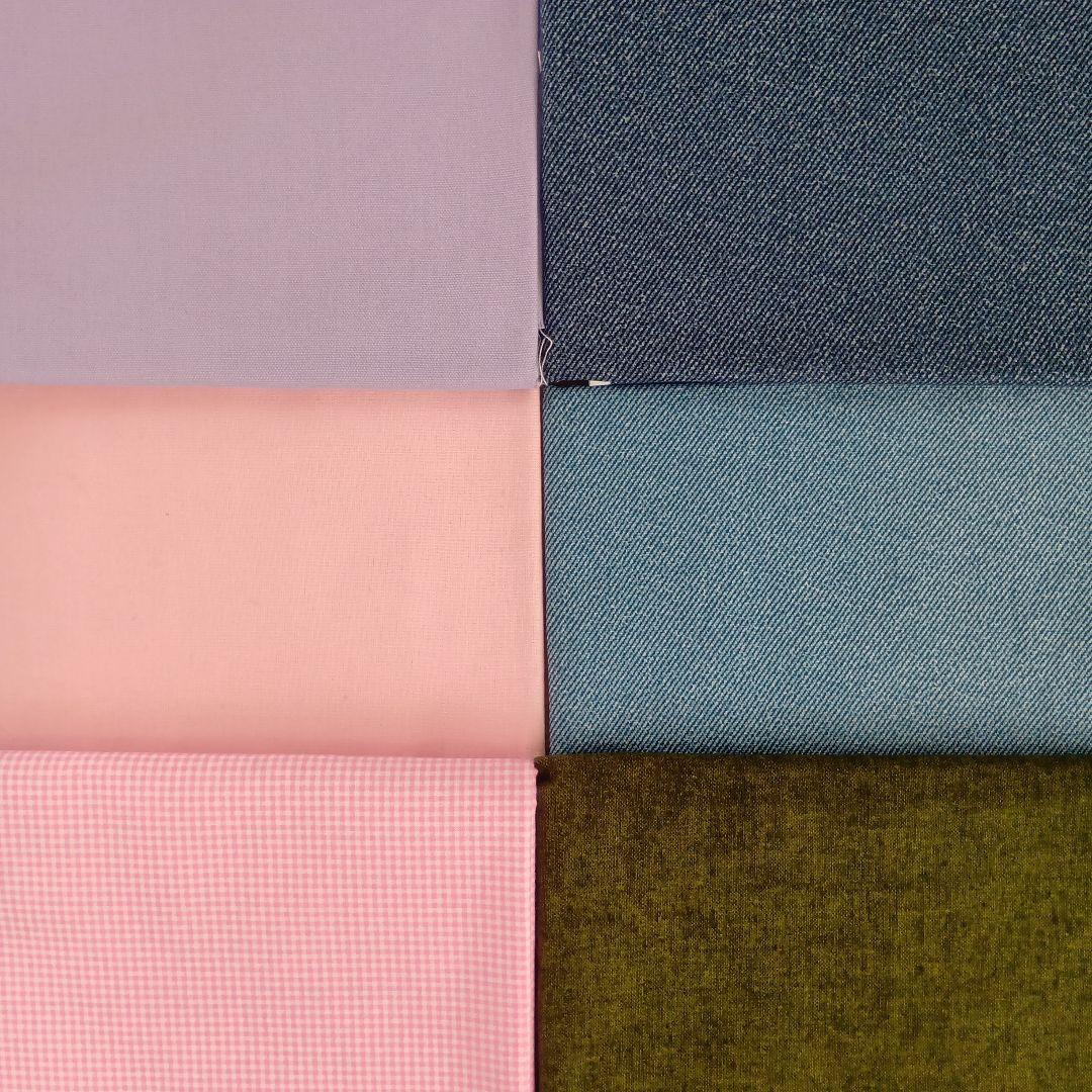 ハンドメイド　インナーマスク　布マスク　大臣型　生地見本