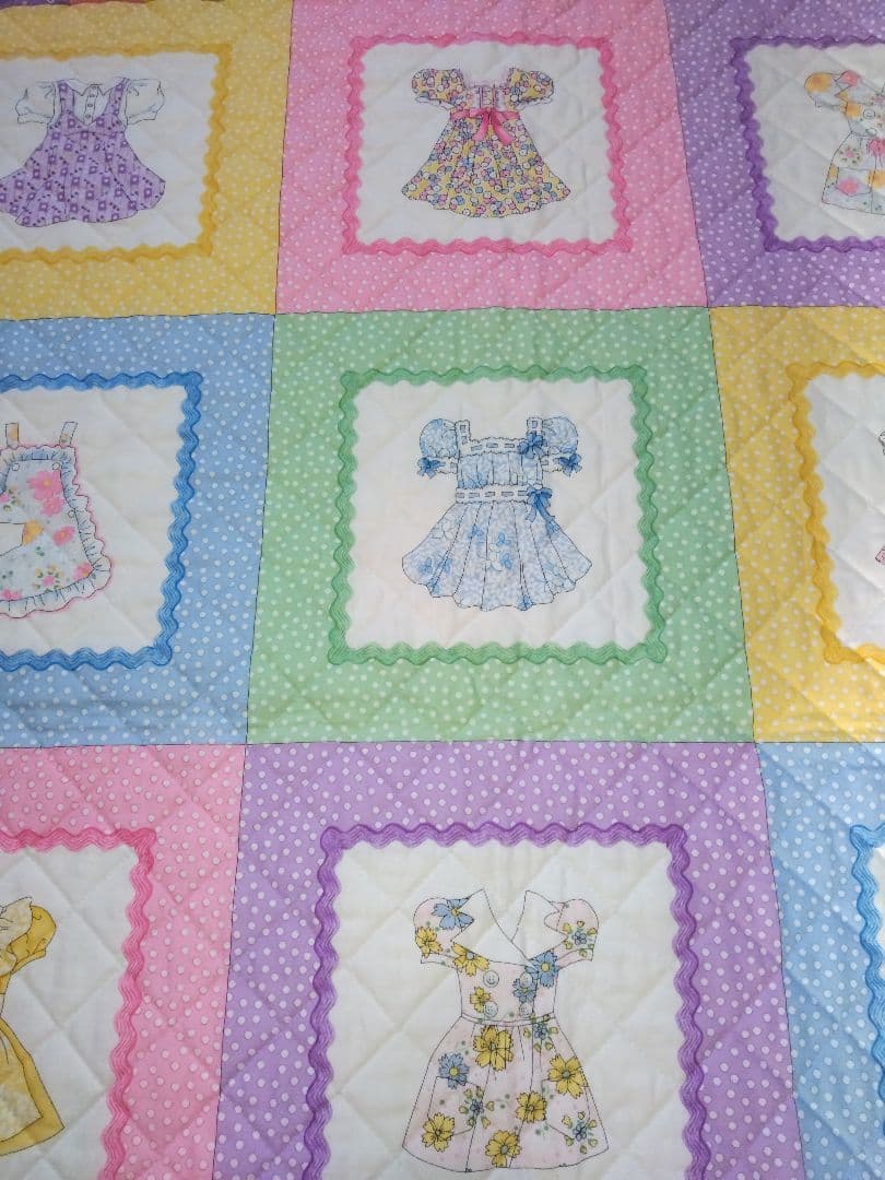 パッチワーク ドレス・エプロンプリント生地 キルト