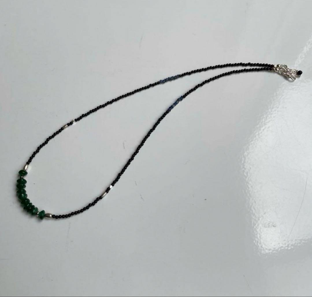 カレンシルバーと　天然石　アクセサリー