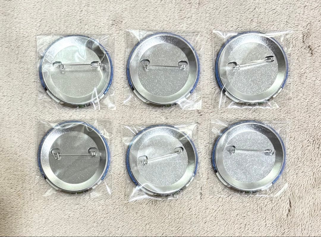 鬼滅の刃　冨岡義勇　缶バッジ　純喫茶　ufotable 6点　おまけ付き