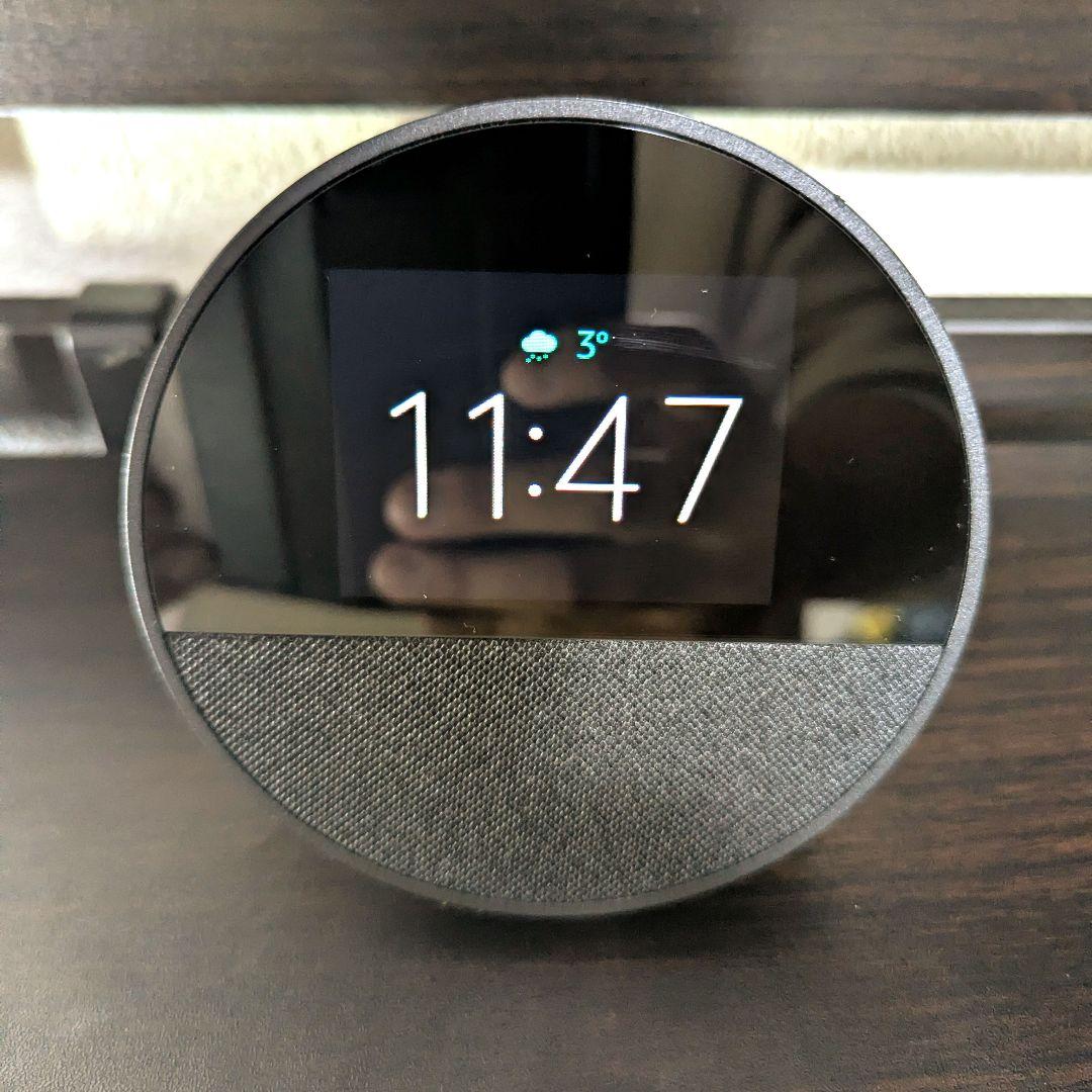 Amazon Echo Spot スマートアラームクロック Alexa ブラック