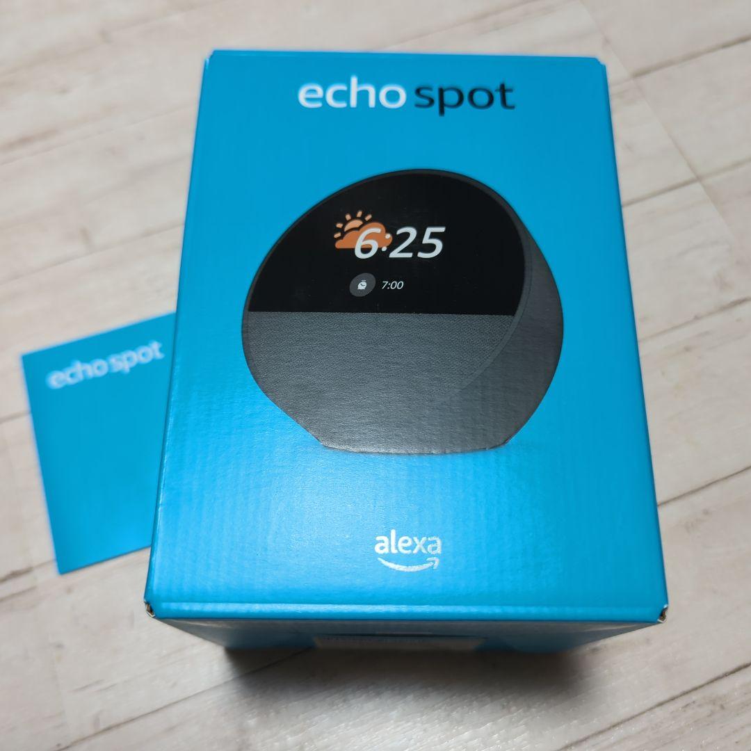 Amazon Echo Spot スマートアラームクロック Alexa ブラック