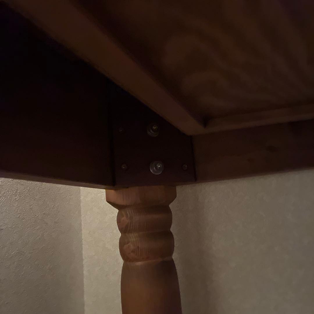 ハート型❤️カントリー調学習机