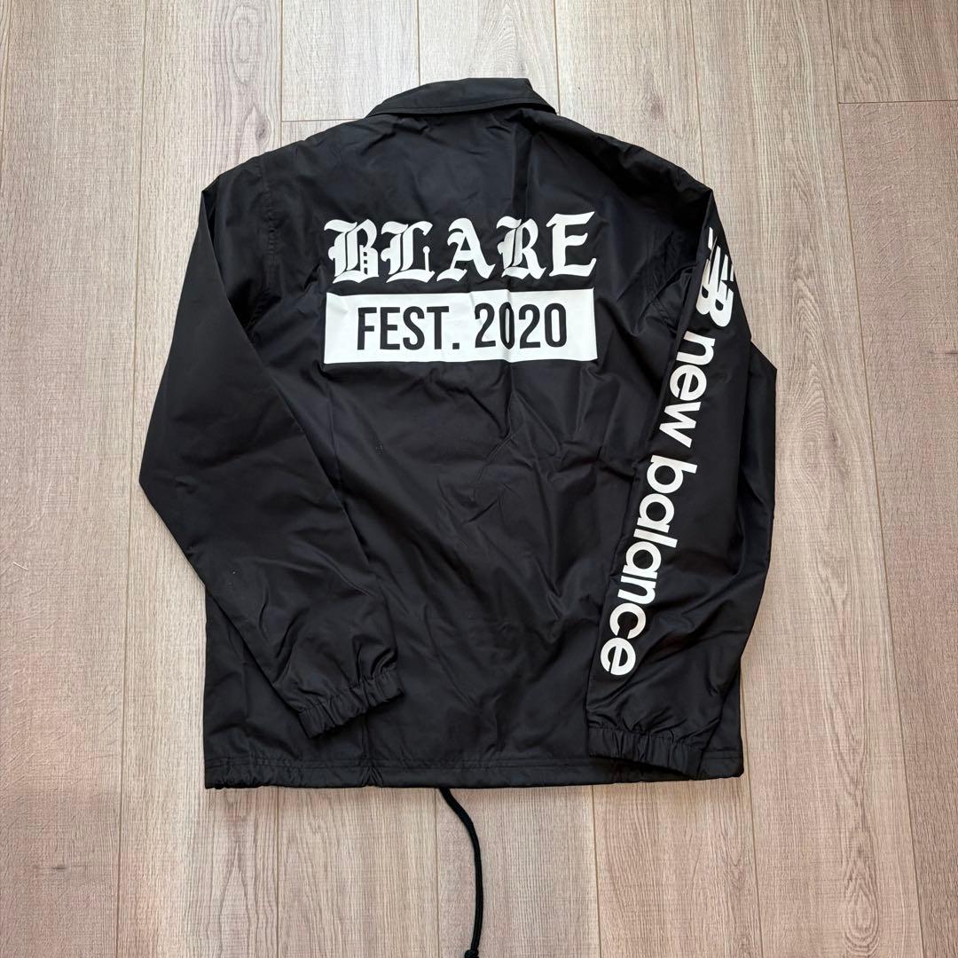 NEW BALANCE x BLARE FEST コーチジャケット