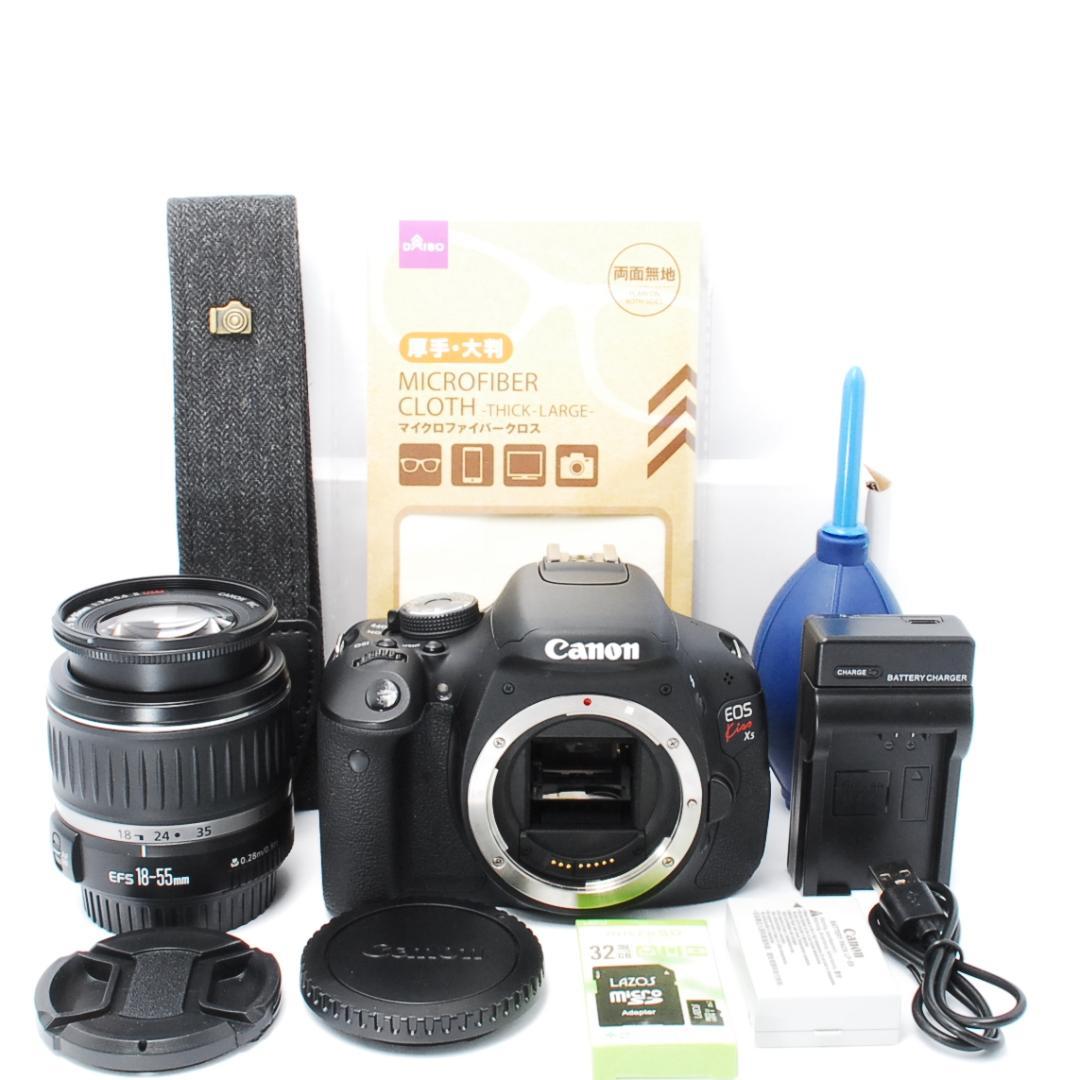 Canon kiss X5 一眼レフカメラ☆デビュー向け☆付属品付きですぐ使える