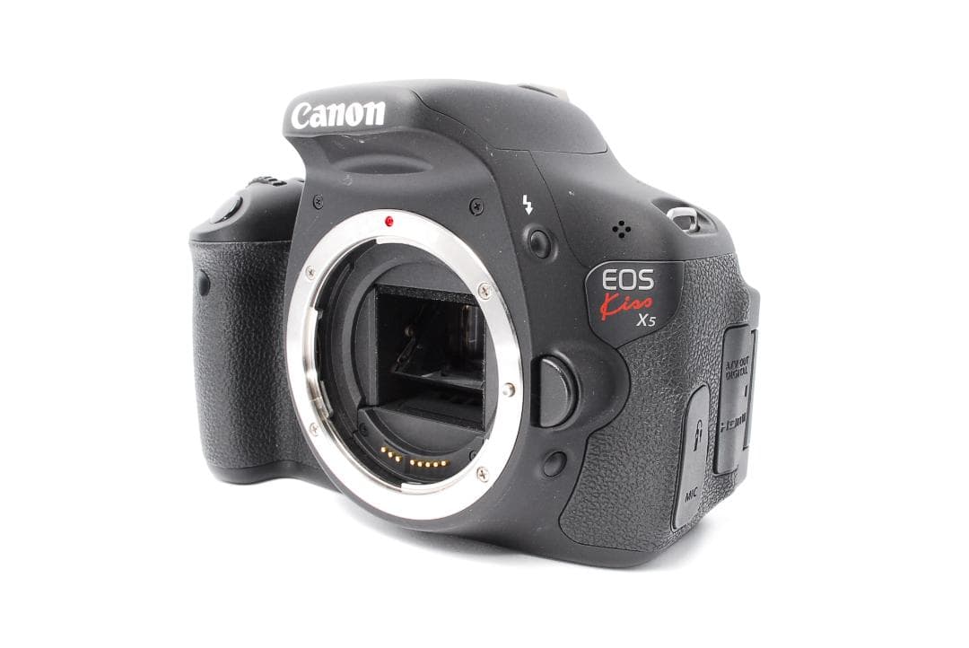 Canon kiss X5 一眼レフカメラ☆デビュー向け☆付属品付きですぐ使える