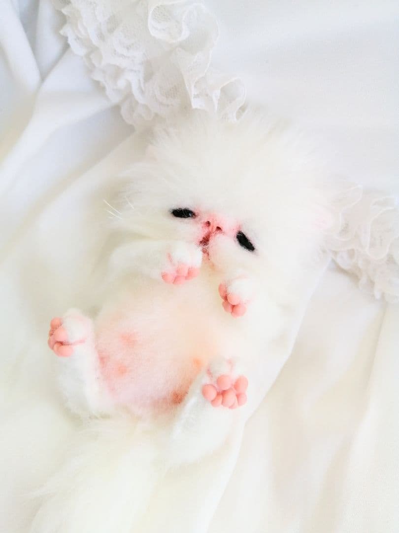 おしゃぶり♡お腹ぽっこり♡子猫ちゃん♡アートドール♡ぬいぐるみ♡スタイ♡